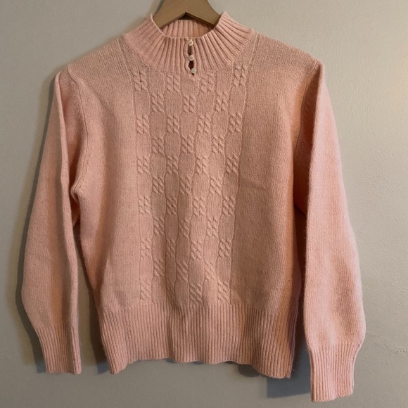 Vintage Robert Scott Lambswool & Angora Sweater SMALL - Picture 1 of 7